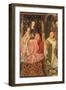 The Virgin and Child Enthroned with Saint George and Canon van der Paele, circa 1436-Jan van Eyck-Framed Giclee Print