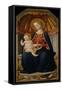 The Virgin and Child Enthroned-Neri Di Bicci-Framed Stretched Canvas