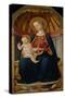 The Virgin and Child Enthroned-Neri Di Bicci-Stretched Canvas