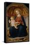 The Virgin and Child Enthroned-Neri Di Bicci-Framed Stretched Canvas