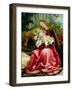 The Virgin and Child, from the Isenheim Altarpiece, circa 1512-16-Matthias Grünewald-Framed Giclee Print