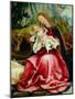 The Virgin and Child, from the Isenheim Altarpiece, circa 1512-16-Matthias Grünewald-Mounted Giclee Print