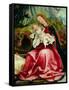 The Virgin and Child, from the Isenheim Altarpiece, circa 1512-16-Matthias Grünewald-Framed Stretched Canvas