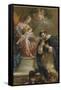 The Virgin and Child Giving the Rosary to St. Dominic-Etienne Parrocel-Framed Stretched Canvas