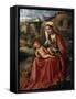 The Virgin and Child in a Landscape, C1503-Giorgione-Framed Stretched Canvas