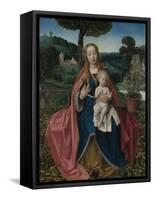 The Virgin and Child in a Landscape, Early16th C-Jan Provost-Framed Stretched Canvas