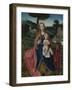 The Virgin and Child in a Landscape, Early16th C-Jan Provost-Framed Giclee Print