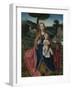 The Virgin and Child in a Landscape, Early16th C-Jan Provost-Framed Giclee Print