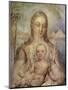 The Virgin and Child in Egypt, 1810-William Blake-Mounted Giclee Print