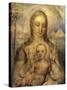 The Virgin and Child in Egypt-William Blake-Stretched Canvas