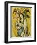 The Virgin and Child in Glory, with Two Angels Holding the Virgin's Crown-null-Framed Giclee Print