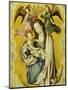 The Virgin and Child in Glory, with Two Angels Holding the Virgin's Crown-null-Mounted Giclee Print