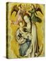 The Virgin and Child in Glory, with Two Angels Holding the Virgin's Crown-null-Stretched Canvas