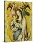 The Virgin and Child in Glory, with Two Angels Holding the Virgin's Crown-null-Stretched Canvas