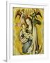The Virgin and Child in Glory, with Two Angels Holding the Virgin's Crown-null-Framed Giclee Print