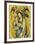 The Virgin and Child in Glory, with Two Angels Holding the Virgin's Crown-null-Framed Giclee Print