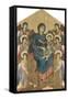 The Virgin and Child in Majesty Surrounded by Six Angels, circa 1270-Cimabue-Framed Stretched Canvas