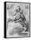 The Virgin and Child in the Clouds (Engraving)-Federico Barocci-Framed Stretched Canvas