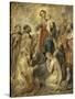 The Virgin and Child of the Rosary-Herri Met De Bles-Stretched Canvas