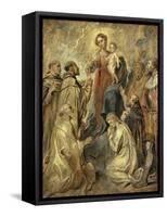 The Virgin and Child of the Rosary-Herri Met De Bles-Framed Stretched Canvas