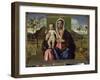 The Virgin and Child - Oil on Wood, 1510-Giovanni Bellini-Framed Giclee Print