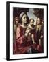 The Virgin and Child, St. John the Baptist and an Angel-Paolo Morando-Framed Giclee Print