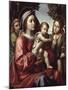 The Virgin and Child, St. John the Baptist and an Angel-Paolo Morando-Mounted Giclee Print