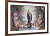 The Virgin and Child Surrounded by a Garland-Jan Brueghel and Hendrik van Balen-Framed Giclee Print