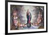 The Virgin and Child Surrounded by a Garland-Jan Brueghel and Hendrik van Balen-Framed Giclee Print