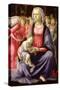 The Virgin and Child Surrounded by Five Angels-Sandro Botticelli-Stretched Canvas