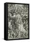 The Virgin and Child Surrounded by Many Angels-Albrecht Dürer-Framed Stretched Canvas