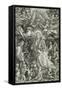 The Virgin and Child Surrounded by Many Angels-Albrecht Dürer-Framed Stretched Canvas