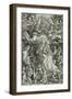 The Virgin and Child Surrounded by Many Angels-Albrecht Dürer-Framed Premium Giclee Print