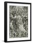 The Virgin and Child Surrounded by Many Angels-Albrecht Dürer-Framed Premium Giclee Print