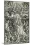 The Virgin and Child Surrounded by Many Angels-Albrecht Dürer-Mounted Giclee Print