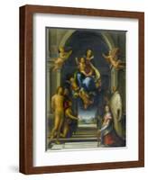 The Virgin and Child Surrounded by Saints, C.1570-1674-Fra Bartolommeo-Framed Giclee Print