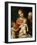 The Virgin and Child Surrounded by St John the Baptist and St Joseph, 1517-null-Framed Giclee Print