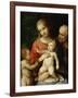 The Virgin and Child Surrounded by St John the Baptist and St Joseph, 1517-null-Framed Giclee Print