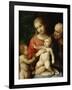 The Virgin and Child Surrounded by St John the Baptist and St Joseph, 1517-null-Framed Giclee Print