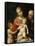 The Virgin and Child Surrounded by St John the Baptist and St Joseph, 1517-null-Framed Stretched Canvas