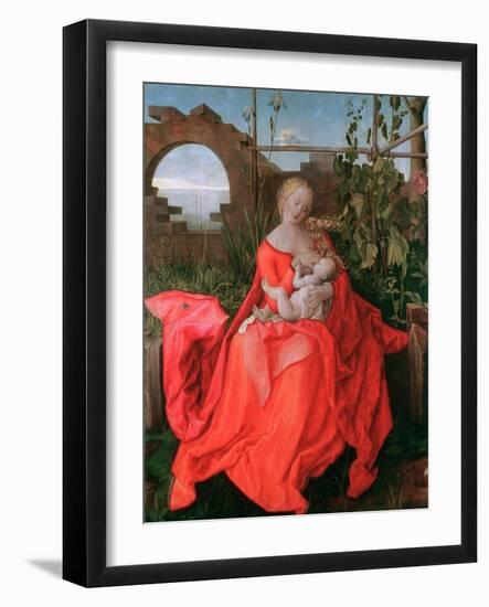 The Virgin and Child, the Madonna with the Iris, 1500-1510-Albrecht Durer-Framed Giclee Print