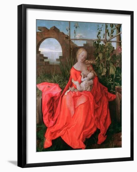 The Virgin and Child, the Madonna with the Iris, 1500-1510-Albrecht Durer-Framed Giclee Print