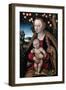 The Virgin and Child under an Apple Tree, C1525-Lucas Cranach the Elder-Framed Giclee Print