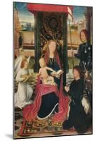 'The Virgin and Child with an Angel', c1480-Hans Memling-Mounted Giclee Print