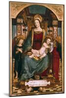 The Virgin and Child with Angels, 1512-Francesco dei Tatti-Mounted Giclee Print