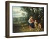 The Virgin and Child with Angels-Peeter van Avont-Framed Giclee Print