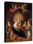 The Virgin and Child with Musicmaking Angels-Frans Francken the Younger-Stretched Canvas