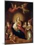 The Virgin and Child with Musicmaking Angels-Frans Francken the Younger-Mounted Giclee Print
