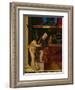 The Virgin and Child with Putti Between Four Saints, Detail-Giovanni Bellini-Framed Giclee Print