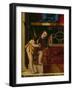 The Virgin and Child with Putti Between Four Saints, Detail-Giovanni Bellini-Framed Giclee Print